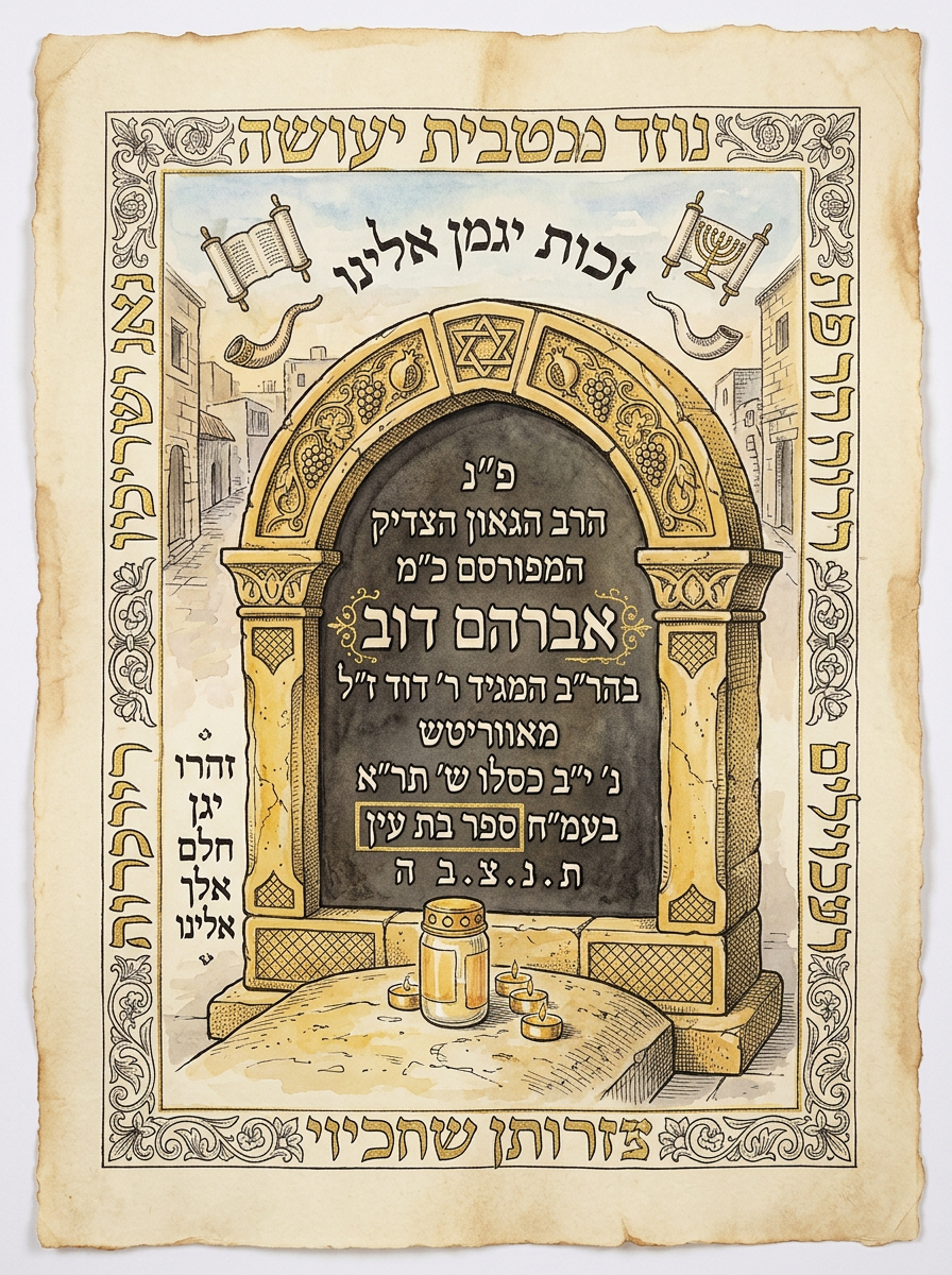 ר' אברהם דוב מאבריטש